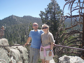 Me and Christopher - in the mountains above Palm Springs