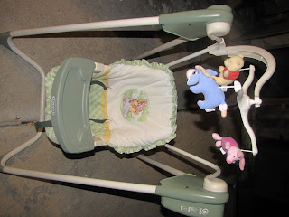 Sweetsales Graco Easy Entry Infant Swing Winnie The Pooh