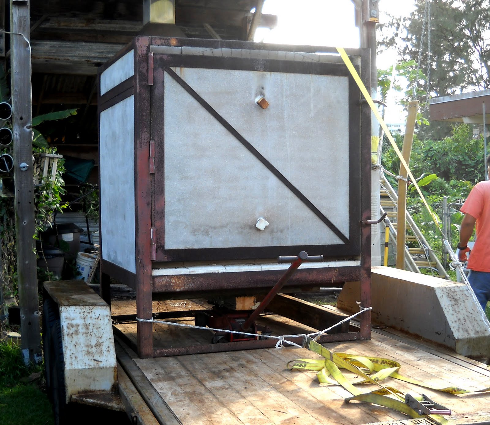 The Flat Tire Portable Kiln