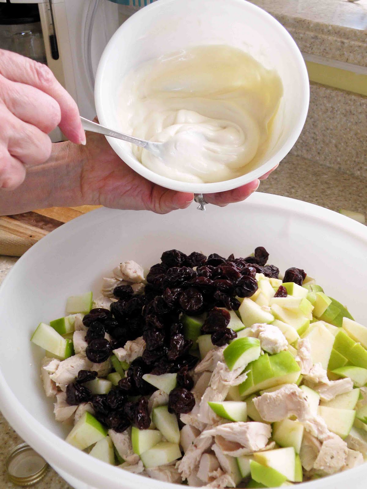 Katie's Nesting Spot Dried Cherry Chicken Salad