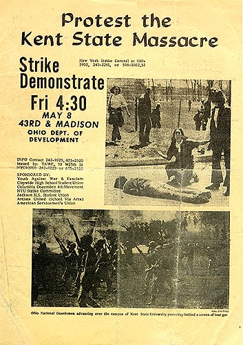 The Kent State shootings also known as the May 4 massacre or Kent State 