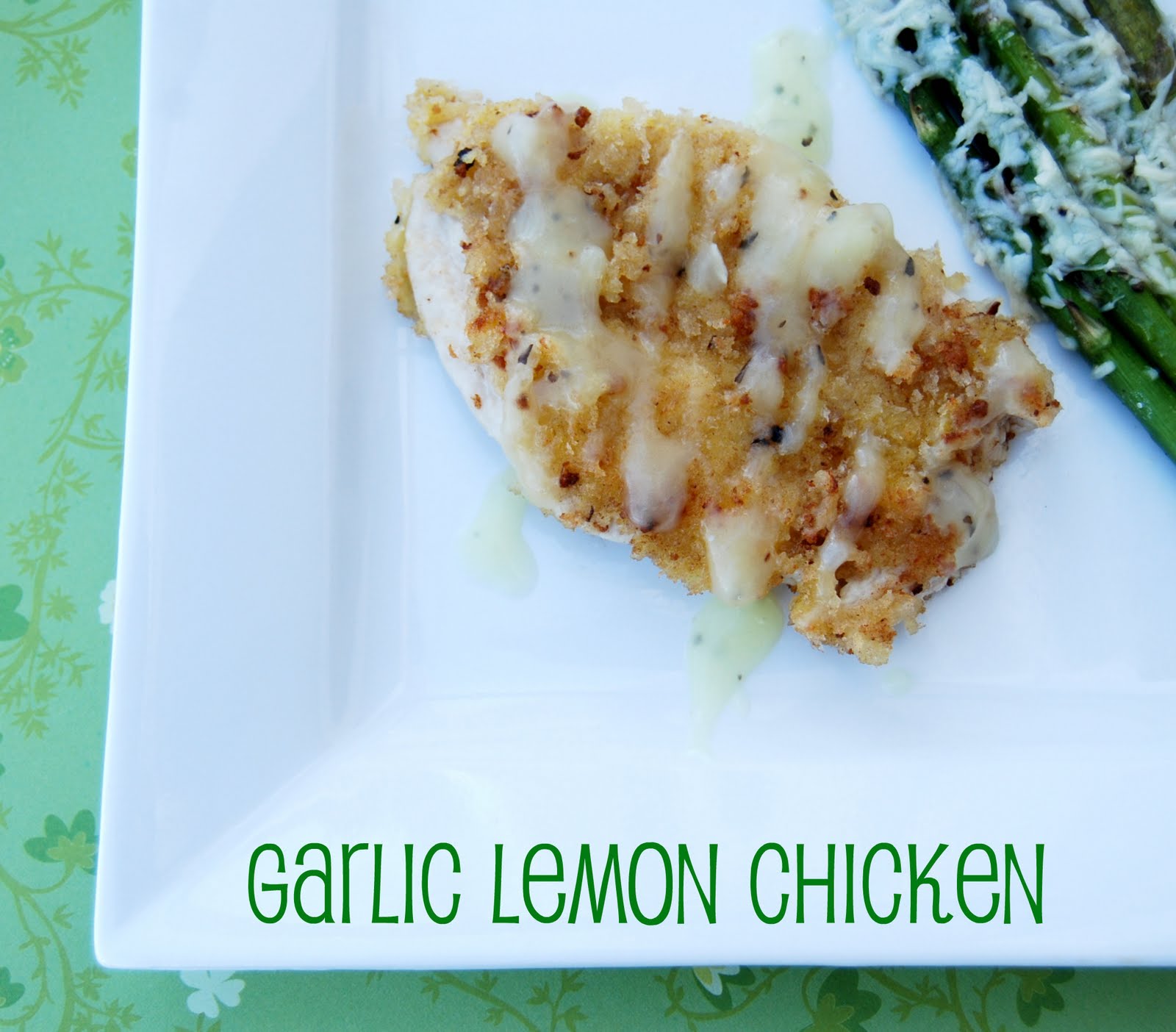 See Jane in the kitchen Lemon Garlic Chicken
