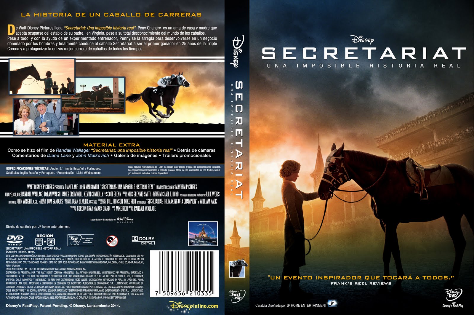 Dvd Cover Secretariat