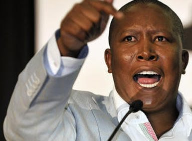julius malema salute