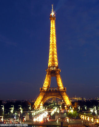 Nighttime Eiffel Tower Pictures on Konwersatorium1 Pjwstk Paris The Most Important Sights