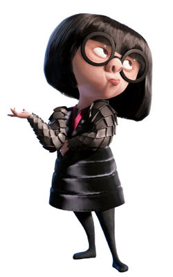 personajes de peliculas de la A a la  Z Edna+mode