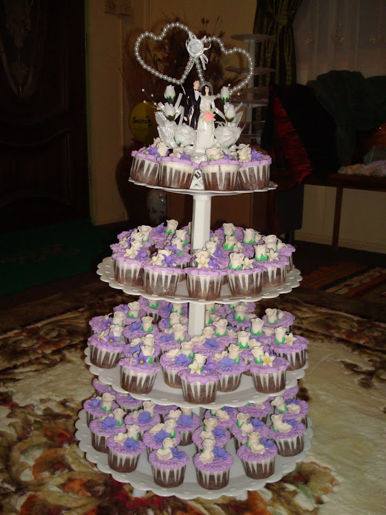 Wedding Cupcakes - ordered by Zaidah