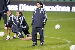 entrenamiento seleccion argentina sudafrica 2010