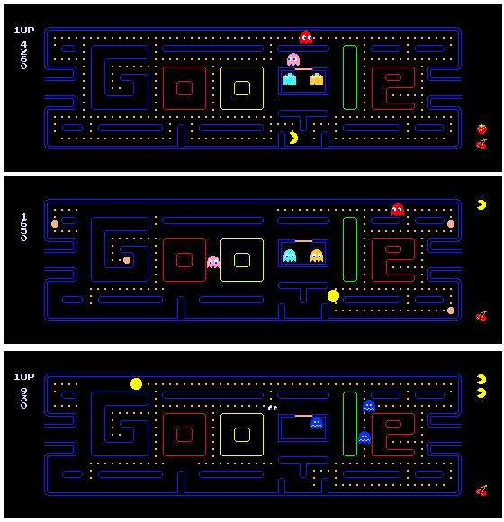 google pacman google pacman