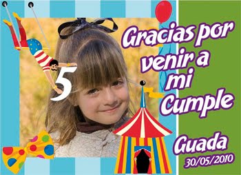 Tarjeta de Cumpleaños / puede ser también imantada.