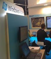 Le stand Windows Azure aux TechDays 2010
