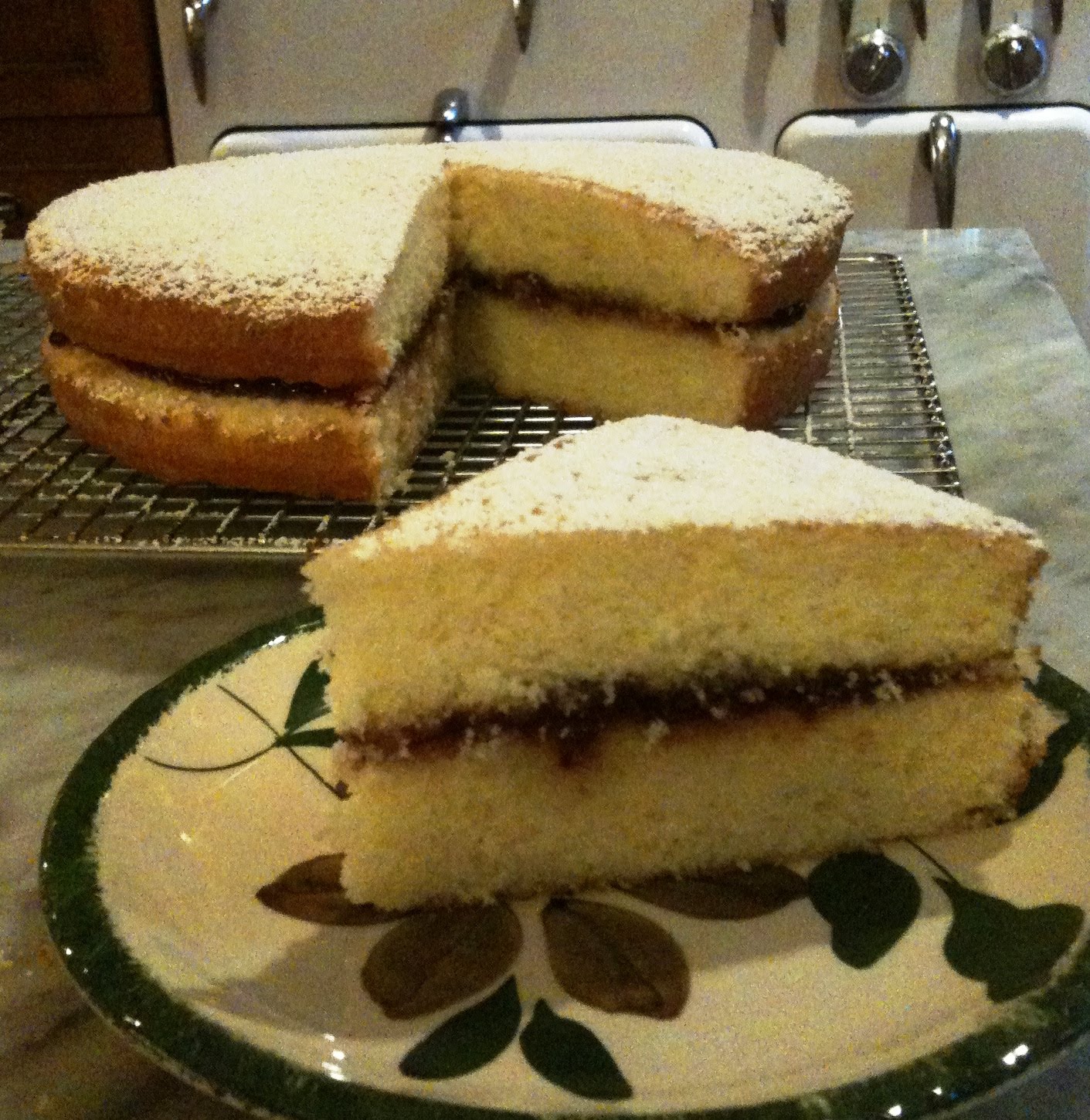 A Cake Bakes in Brooklyn Washington Pie for the Fourth of July