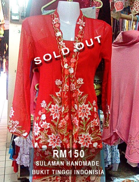 baju kebaya nyonya Baju Kebaya Nyonya Melaka