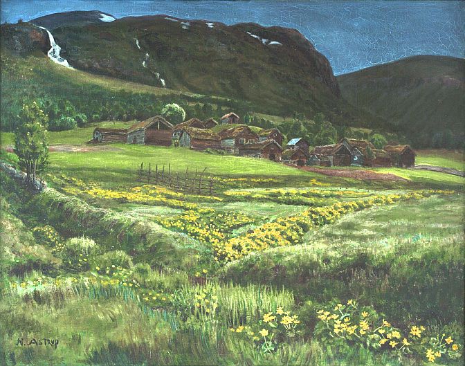 [June+Night+and+Old+West+Country+Farmyard+1908.jpg]