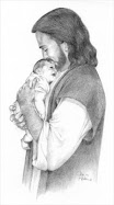 Jesus and the little children