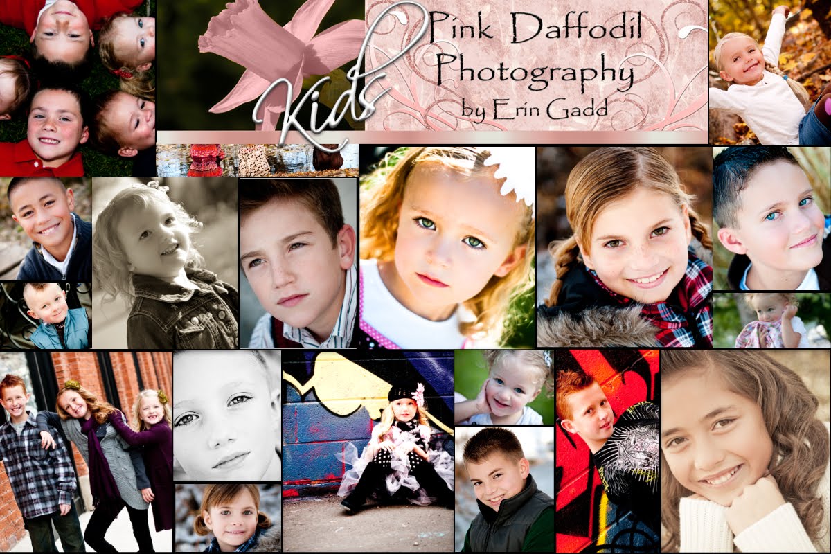 Pink Daffodil Photography Kids