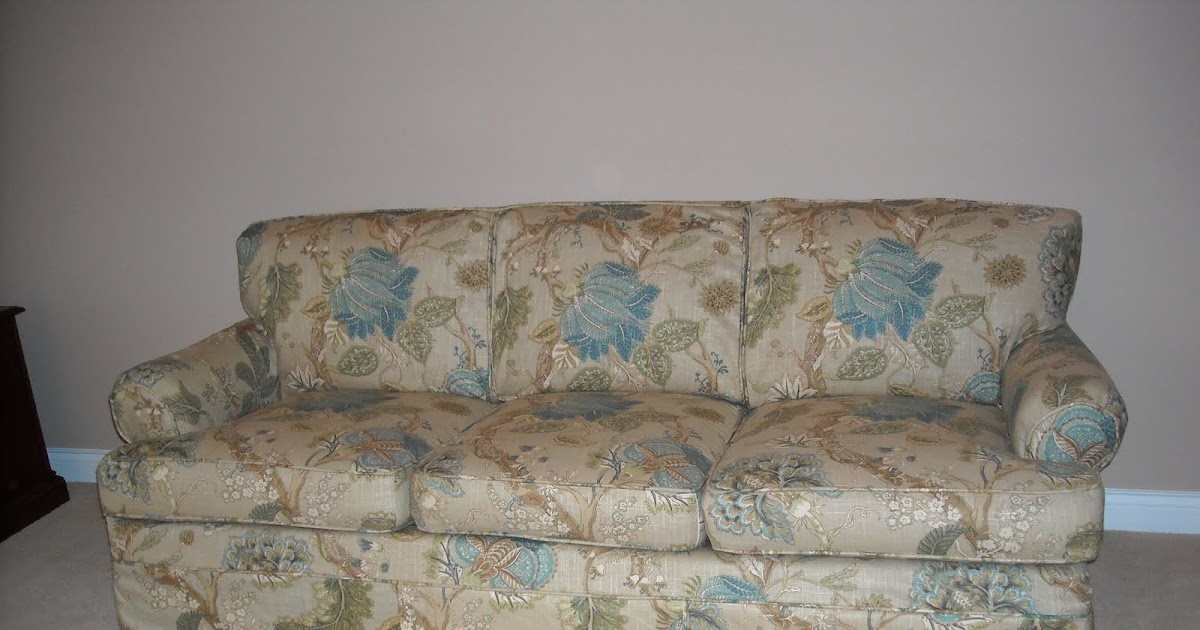 Custom Made Slipcovers 3 Cushion Sofa with a attached back