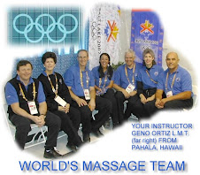 THE OLYMPICS SELECTS THE WORLD'S GREATEST ATHLETES, AND THE WORLD'S GREATEST MASSAGE THERAPISTS!
