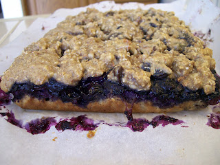 Blueberry Oat Bars
