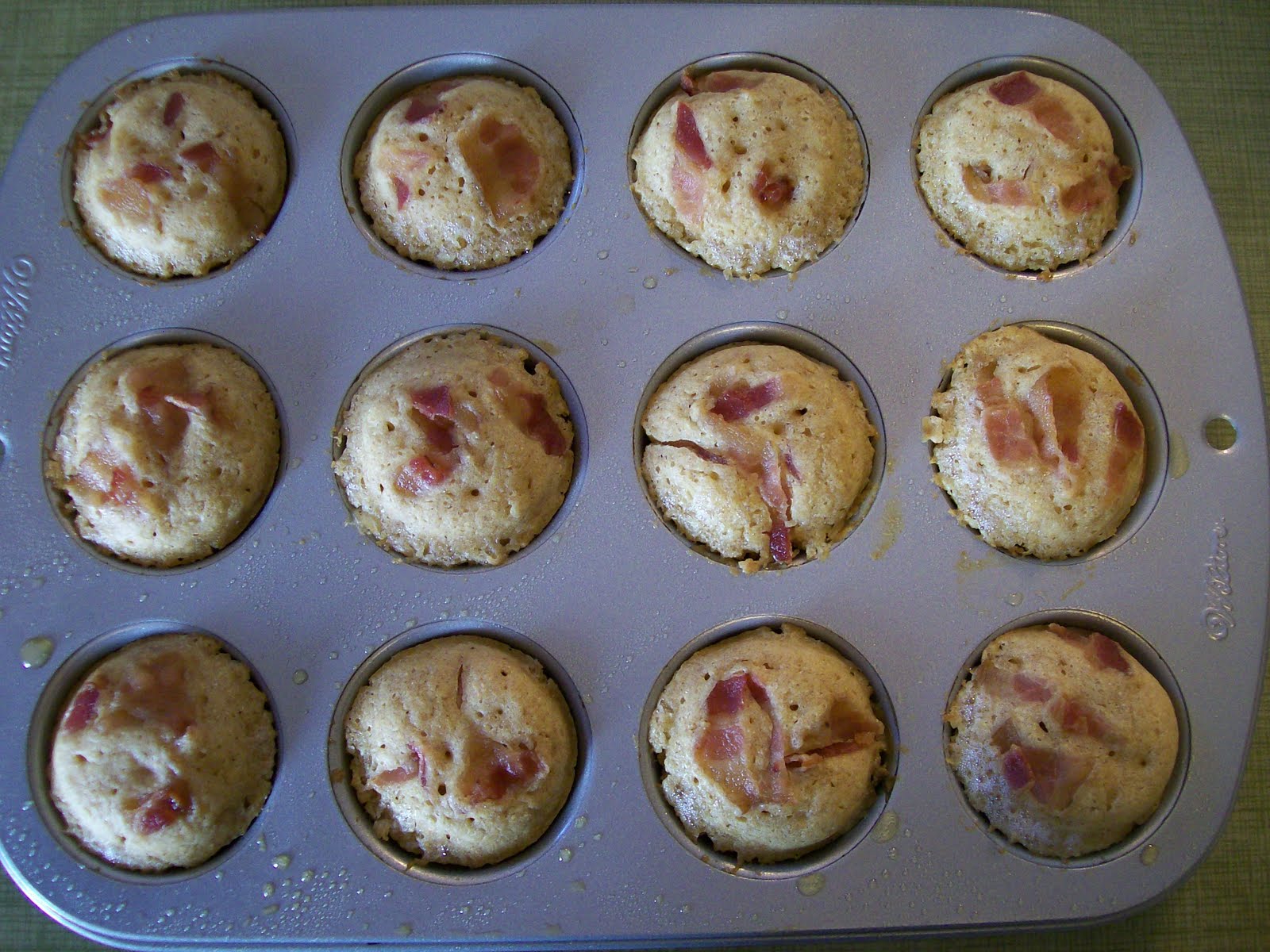 theworldaccordingtoeggface Breakfast On the Go Bacon Pancake Bites