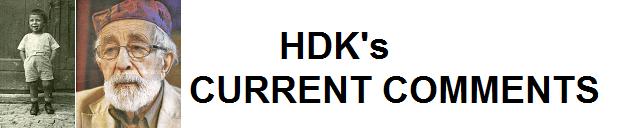 HDK's Current Comments