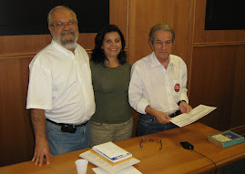 Prof. José Claudinei Lombardi, eu e Prof. Demerval Saviani