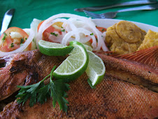 PescadoFrito con Tostones