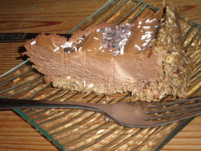 raw chocolate cake oh yes