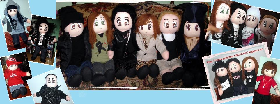 Venta de muñecos de Tokio Hotel y otros