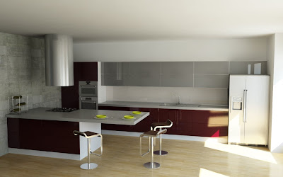 Design interior bucatarie
