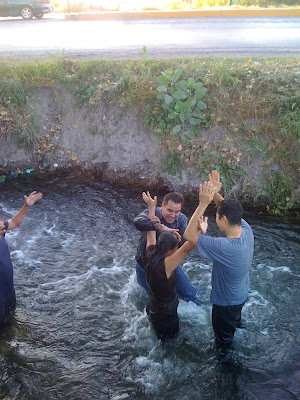 Recieving the Holy Ghost in canal! - www.mylesyoung.com