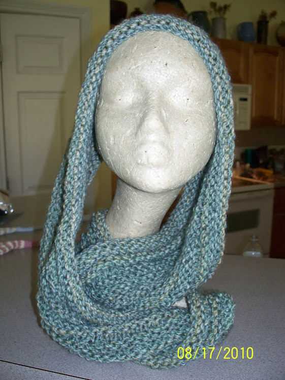 Soft Green Mobius Scarf