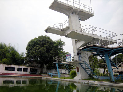 Akuatik Indonesia Kedalaman Kolam Loncat Indah Tirtomoyo Akan Dikurangi