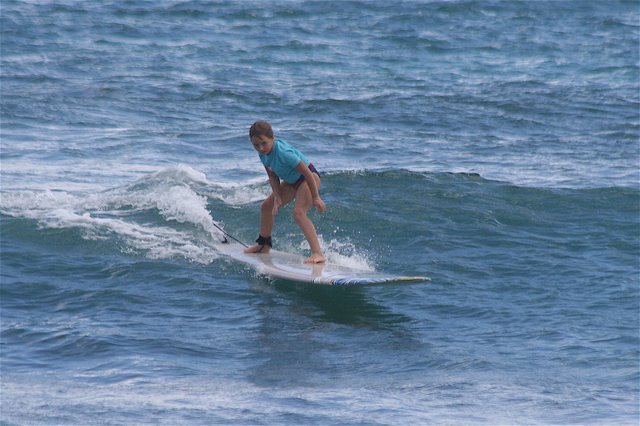 Children Surfing