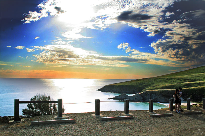 Sunset Sun Set at BlowHole Beach