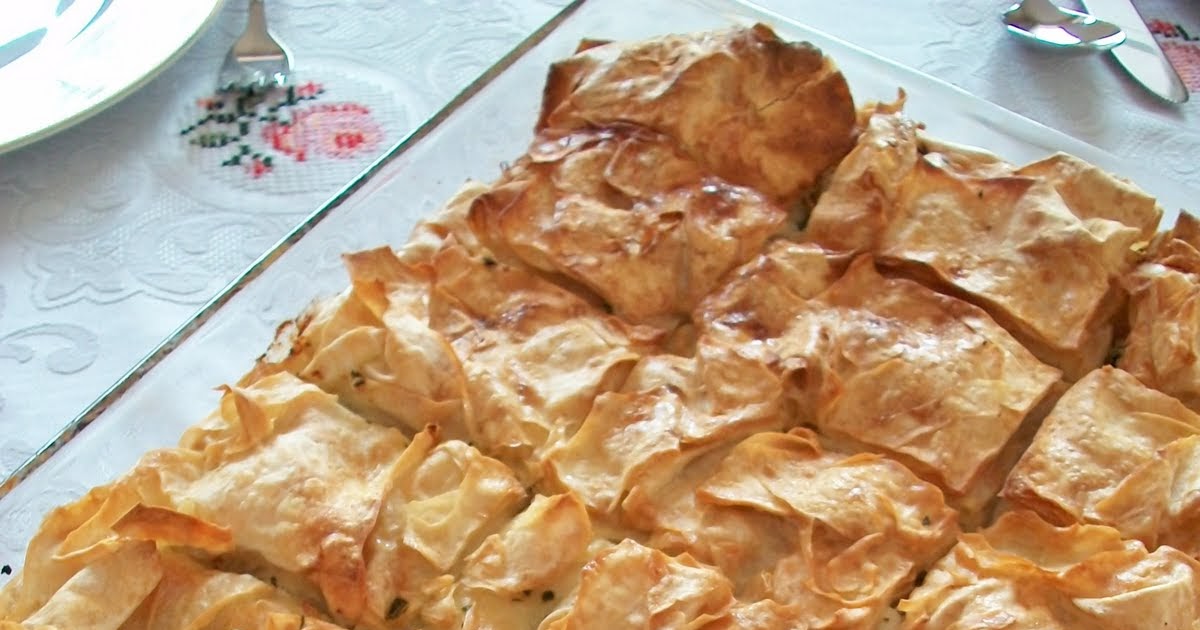 E CAFE Peynirli Su Böreği ( Hazır Yufkadan)