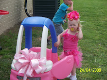 Bree loved her Cozy Coupe from Pa & Mema