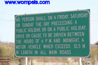 detailed no driving sign