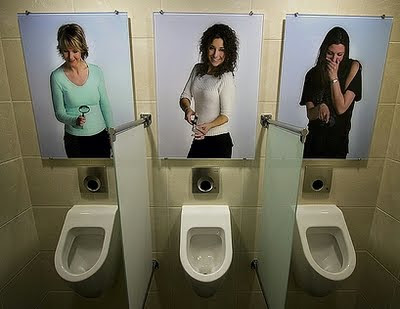 funny women. Funny Women Bathroom Urinal
