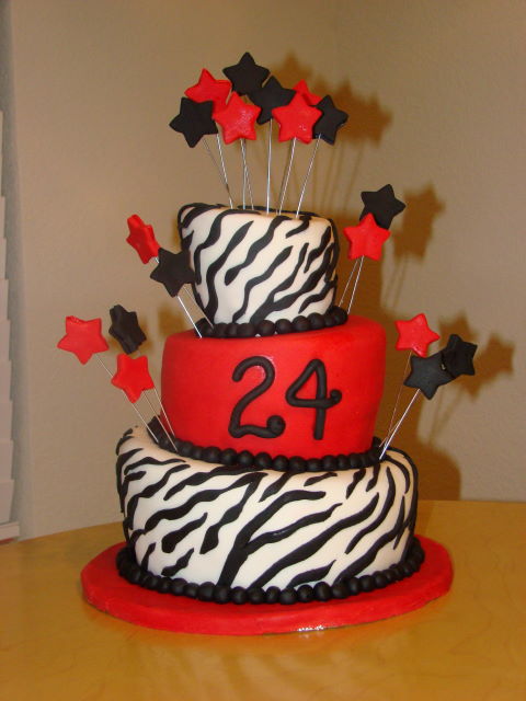 ^^ HAPPY BIRTHDAY TO SHINE ^^ ZEBRA+STACKED+CAKE