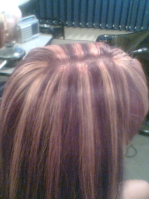 Mechas (reflexo no papel)