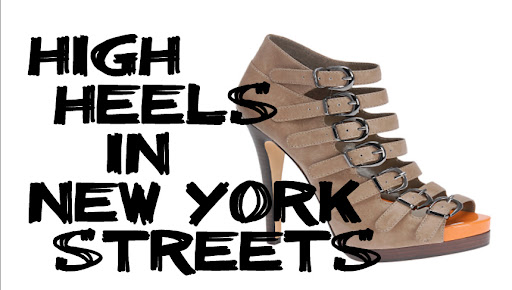 High-heels in NewYork Streets