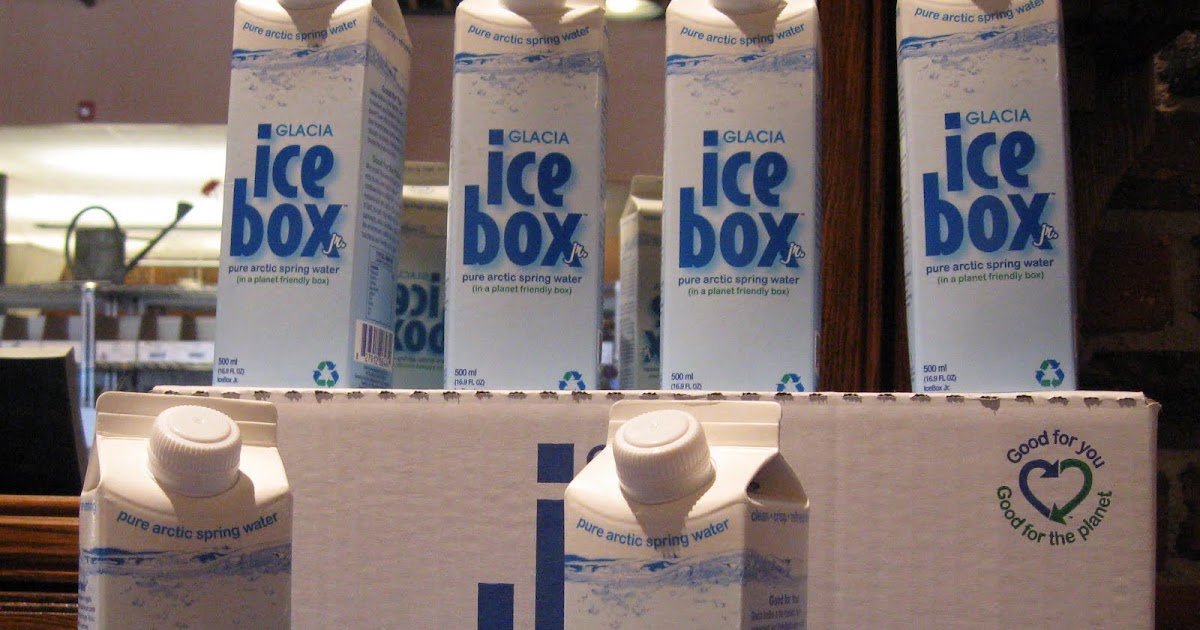 Licorice International Blog Glacia IceBox Pure Arctic Spring Water