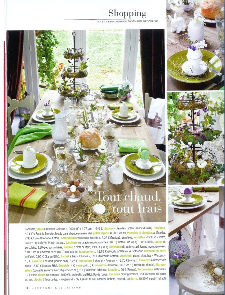 Spring Tablescapes Ideas