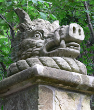 Magnificent Gate Post - only the apple was missing