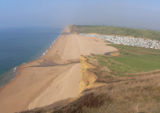 The impressive beach at Burton Freshwater