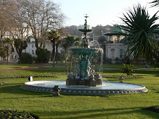 The attractive gardens along Torquay promenade