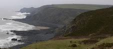 Stanbury Mouth and Higher Sharpnose Point in the distance