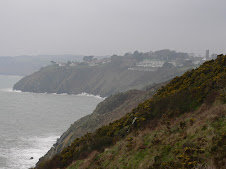 Looking ahead towards Stoke Fleming