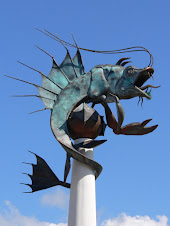 Sculpture outside the Maritime Museum